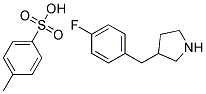 3-(4-FLUOROBENZYL)PYRROLIDINE 4-METHYLBENZENESULFONATE Struktur