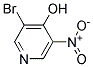 3-BROMO-5-NITRO-PYRIDIN-4-OL Struktur