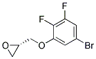 (S)-2-((5-BROMO-2,3-DIFLUOROPHENOXY)METHYL)OXIRANE Struktur