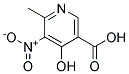 4-HYDROXY-6-METHYL-5-NITRONICOTINIC ACID Struktur