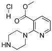 2-PIPERAZIN-1-YL-NICOTINIC ACID METHYL ESTER HYDROCHLORIDE Struktur