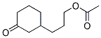 ACETIC ACID 3-(3-OXO-CYCLOHEXYL)-PROPYL ESTER Struktur