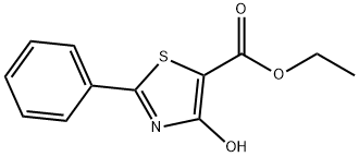 ETHYL 4-HYDROXY-2-PHENYL-1,3-THIAZOLE-5-CARBOXYLATE Struktur