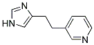 3-[2-(1H-IMIDAZOL-4-YL)-ETHYL]-PYRIDINE Struktur