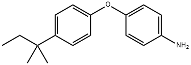 4-[4-(TERT-PENTYL)PHENOXY]PHENYLAMINE Struktur