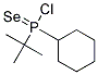 P-CYCLOHEXYL-P-(1,1-DIMETHYLETHYL)PHOSPHINOSELENOIC CHLORIDE Struktur