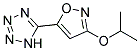 5-(3-ISOPROPOXY-ISOXAZOL-5-YL)-1H-TETRAZOLE Struktur