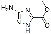 METHYL 3-AMINO-1H-1,2,4-TRIAZOLE-5-CARBOXYLATE Struktur