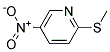 5-NITRO-2-METHYLTHIOPYRIDINE Struktur