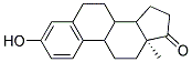 (S)-3-HYDROXY-13-METHYL-6,7,8,9,11,12,13,14,15,16-DECAHYDRO-CYCLOPENTA[A]PHENANTHREN-17-ONE Struktur