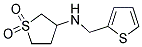 N-(THIEN-2-YLMETHYL)TETRAHYDROTHIOPHEN-3-AMINE 1,1-DIOXIDE Struktur