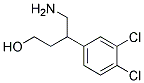 4-AMINO-3-(3,4-DICHLORO-PHENYL)-BUTAN-1-OL Struktur