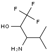 3-AMINO-1,1,1-TRIFLUORO-4-METHYLPENTAN-2-OL Struktur