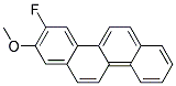 3-FLUORO-2-METHOXYCHRYSENE Struktur