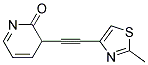 3-(2-METHYL-THIAZOL-4-YLETHYNYL)-3H-PYRIDIN-2-ONE Struktur