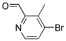 4-BROMO-3-METHYL-PYRIDINE-2-CARBALDEHYDE Struktur