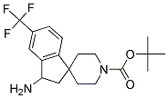 TERT-BUTYL 3-AMINO-5-(TRIFLUOROMETHYL)-2,3-DIHYDROSPIRO[INDENE-1,4'-PIPERIDINE]-1'-CARBOXYLATE Struktur