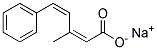 SODIUM, (2Z,4Z)-3-METHYL-5-PHENYL-PENTA-2,4-DIENOATE Struktur