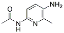 N-(5-AMINO-6-METHYL-PYRIDIN-2-YL)-ACETAMIDE Struktur