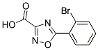 5-(2-BROMOPHENYL)-1,2,4-OXADIAZOLE-3-CARBOXYLIC ACID Struktur