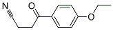4-(4-ETHOXYPHENYL)-4-OXOBUTANENITRILE Struktur