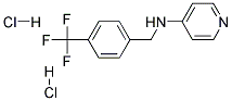 PYRIDIN-4-YL-(4-TRIFLUOROMETHYL-BENZYL)-AMINE DIHYDROCHLORIDE Struktur