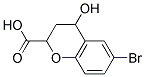 6-BROMO-4-HYDROXYCHROMANE-2-CARBOXYLIC ACID Struktur