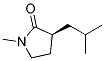 (4S)-ISOBUTYL-(3S)-METHYLPYRROLIDIN-2-ONE Struktur