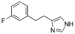 4-[2-(3-FLUORO-PHENYL)-ETHYL]-1H-IMIDAZOLE Struktur