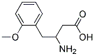 3-AMINO-4-(2-METHOXYPHENYL)BUTANOIC ACID Struktur