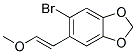 5-BROMO-6-(2-METHOXY-VINYL)-BENZO-[1,3]DIOXOLE Struktur