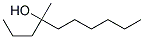 4-METHYL DECANOL-4 Struktur