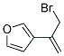 3-(1-BROMOMETHYL-VINYL)-FURAN Struktur