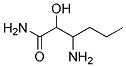 3-AMINO-2-HYDROXY-HEXANOIC ACID AMIDE Struktur