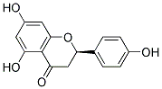 (R)-5,7-DIHYDROXY-2-(4-HYDROXY-PHENYL)-CHROMAN-4-ONE Struktur