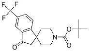 TERT-BUTYL 3-OXO-5-(TRIFLUOROMETHYL)-2,3-DIHYDROSPIRO[INDENE-1,4'-PIPERIDINE]-1'-CARBOXYLATE Struktur