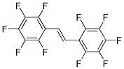 (E)-1,2-BIS(PERFLUOROPHENYL)ETHENE Struktur