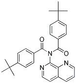 N,N-DI(4-TERT-BUTYLBENZOYL)-1,7-NAPHTHYRIDIN-8-AMINE Struktur