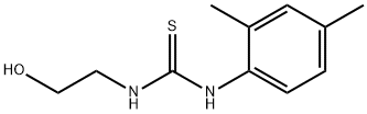 N-(2,4-DIMETHYLPHENYL)-N'-(2-HYDROXYETHYL)THIOUREA Struktur