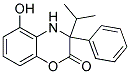 5-HYDROXY-3-ISOPROPYL-3-PHENYL-3,4-DIHYDRO-BENZO[1,4]OXAZIN-2-ONE Struktur