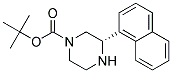 (S)-3-NAPHTHALEN-1-YL-PIPERAZINE-1-CARBOXYLIC ACID TERT-BUTYL ESTER Struktur