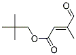 (E)-3-METHYL-4-OXO-BUT-2-ENOIC ACID 2,2-DIMETHYL-PROPYL ESTER Struktur