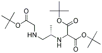 [(S)-2-(BIS-TERT-BUTOXYCARBONYLMETHYL-AMINO)-PROPYLAMINO]-ACETIC ACID TERT-BUTYL ESTER Struktur