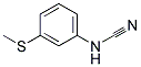 3-METHYLSULFANYL-PHENYL-CYANAMIDE Struktur