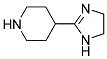 4-(4,5-DIHYDRO-1H-IMIDAZOL-2-YL)-PIPERIDINE Struktur