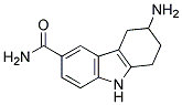 6-AMINO-6,7,8,9-TETRAHYDRO-5H-CARBAZOLE-3-CARBOXYLIC ACID AMIDE Struktur