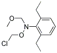 O-CHLOROMETHYL-N-(2,6-DIETHYL-PHENYL)-N-METHOXYMETHYL-HYDROXYLAMINE Struktur