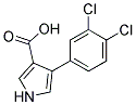 4-(3,4-DICHLOROPHENYL)-1H-PYRROLE-3-CARBOXYLIC ACID Struktur