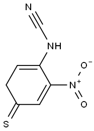 2-NITRO-4-THIOCYANOANILINE Struktur