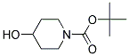 N-Boc-4-HydroxyPiperdine Struktur